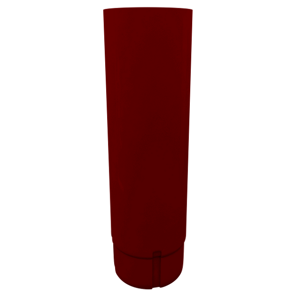 Труба водосточная красная (1п.м)