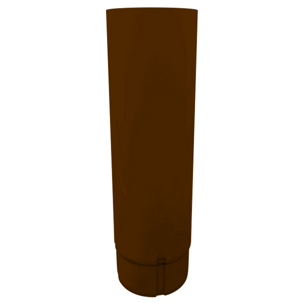 Труба водосточная коричневая (1п.м)